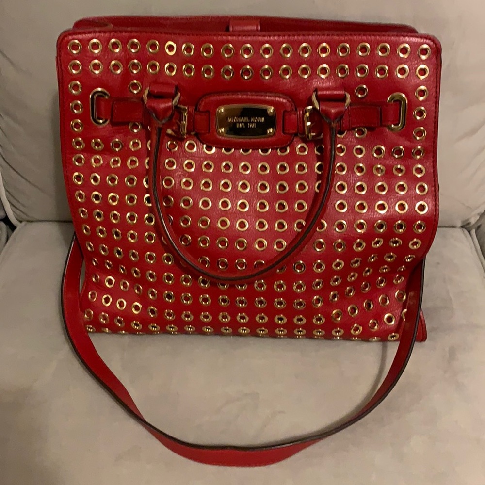 Micheal Kors Large Red bag